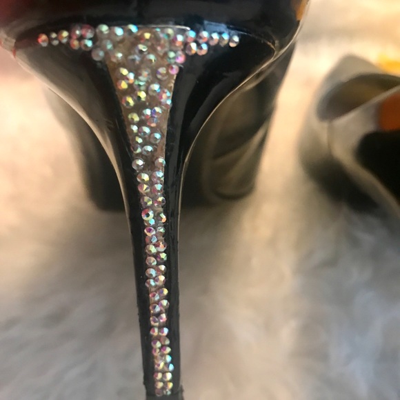 Zara 3” Patented & Leather Heels - Picture 3 of 7